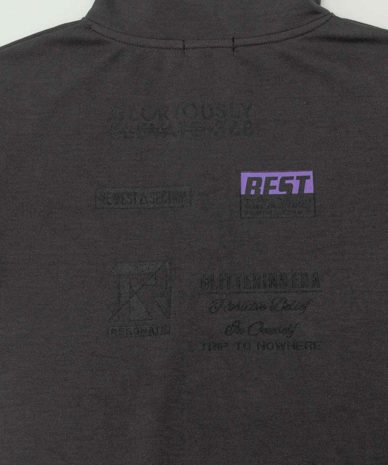 RICH MIX  ポンチ素材 ハーフジップトレーナー キッズ商品画像-8