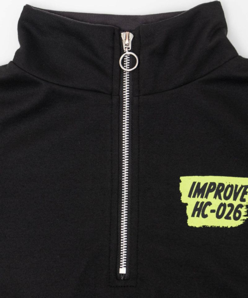 RICH MIX  ポンチ素材 ハーフジップトレーナー キッズ商品画像-9