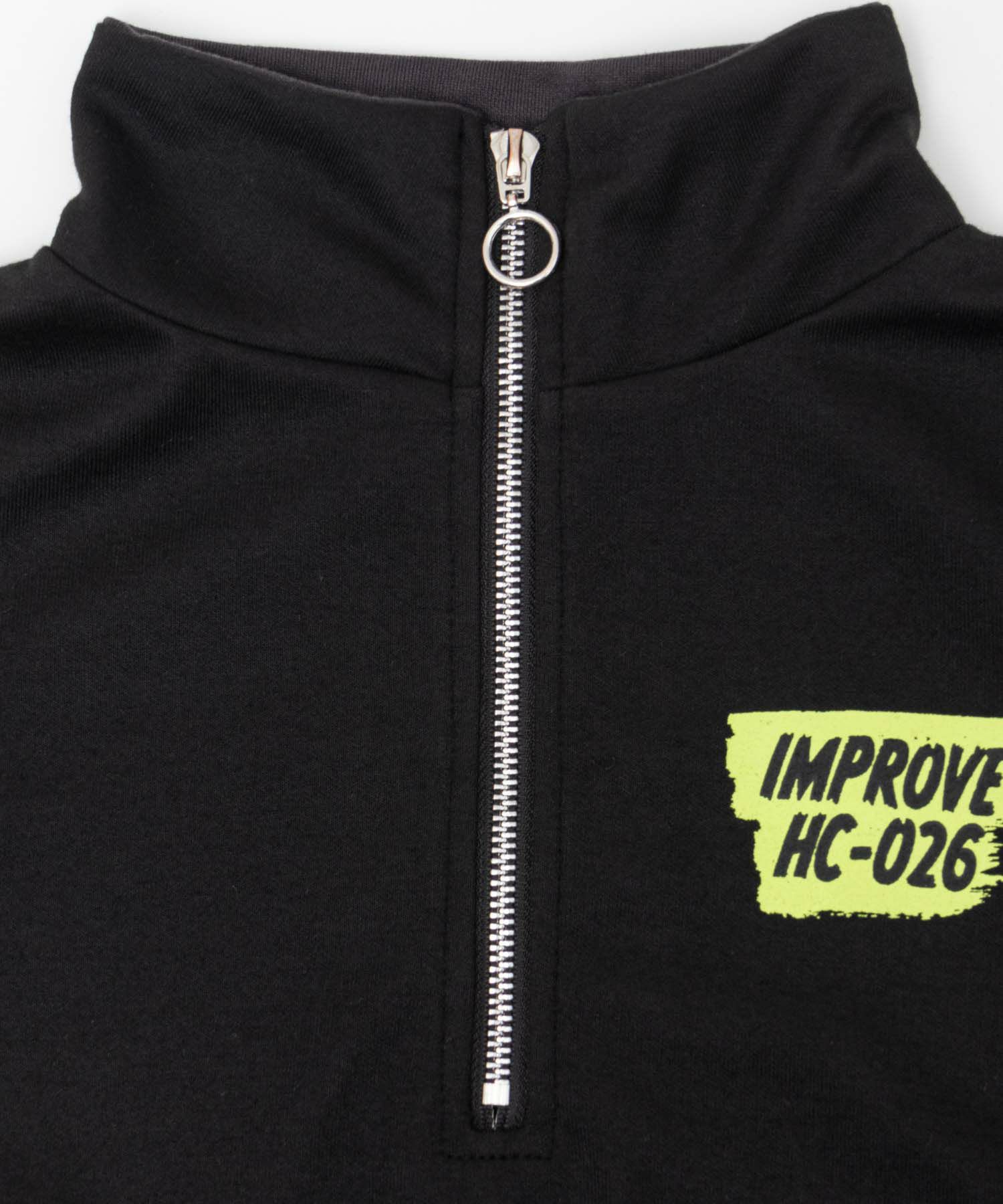 RICH MIX  ポンチ素材 ハーフジップトレーナー キッズ商品画像-9