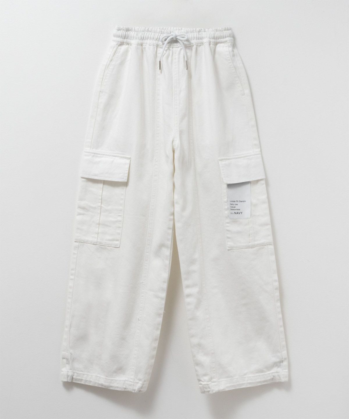 NAVY デニムカーゴパンツ キッズ