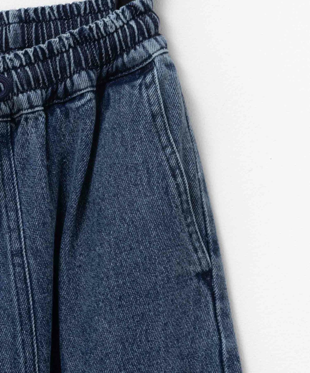 NAVY デニムカーゴパンツ キッズ