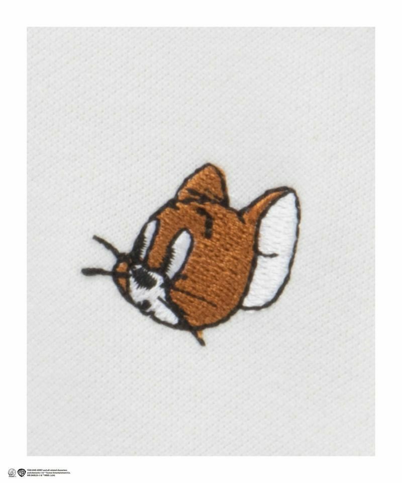 Tom and Jerry ポンチ素材 バックロゴフロッキートレーナー メンズ商品画像-34