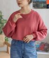 nAvy ガセットトレーナー レディース
