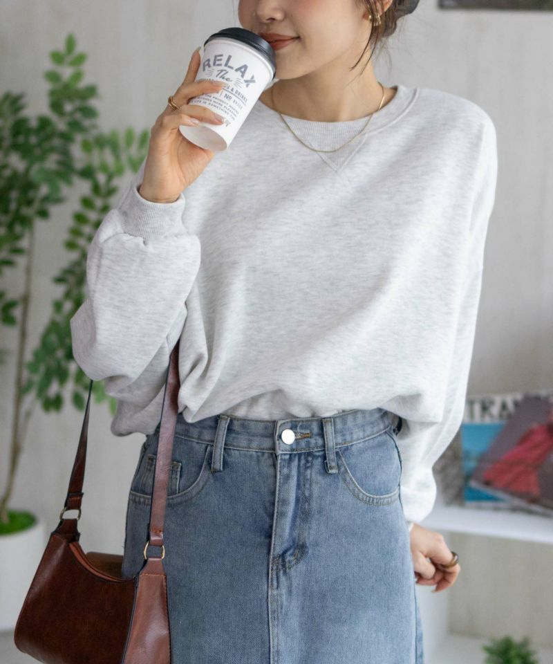 nAvy ガゼットトレーナー レディース商品画像-4