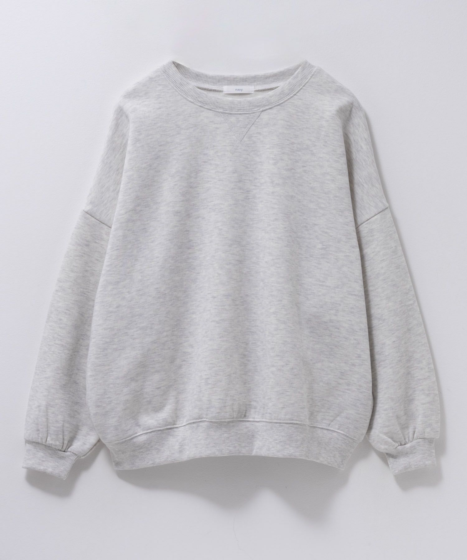 nAvy ガセットトレーナー レディース