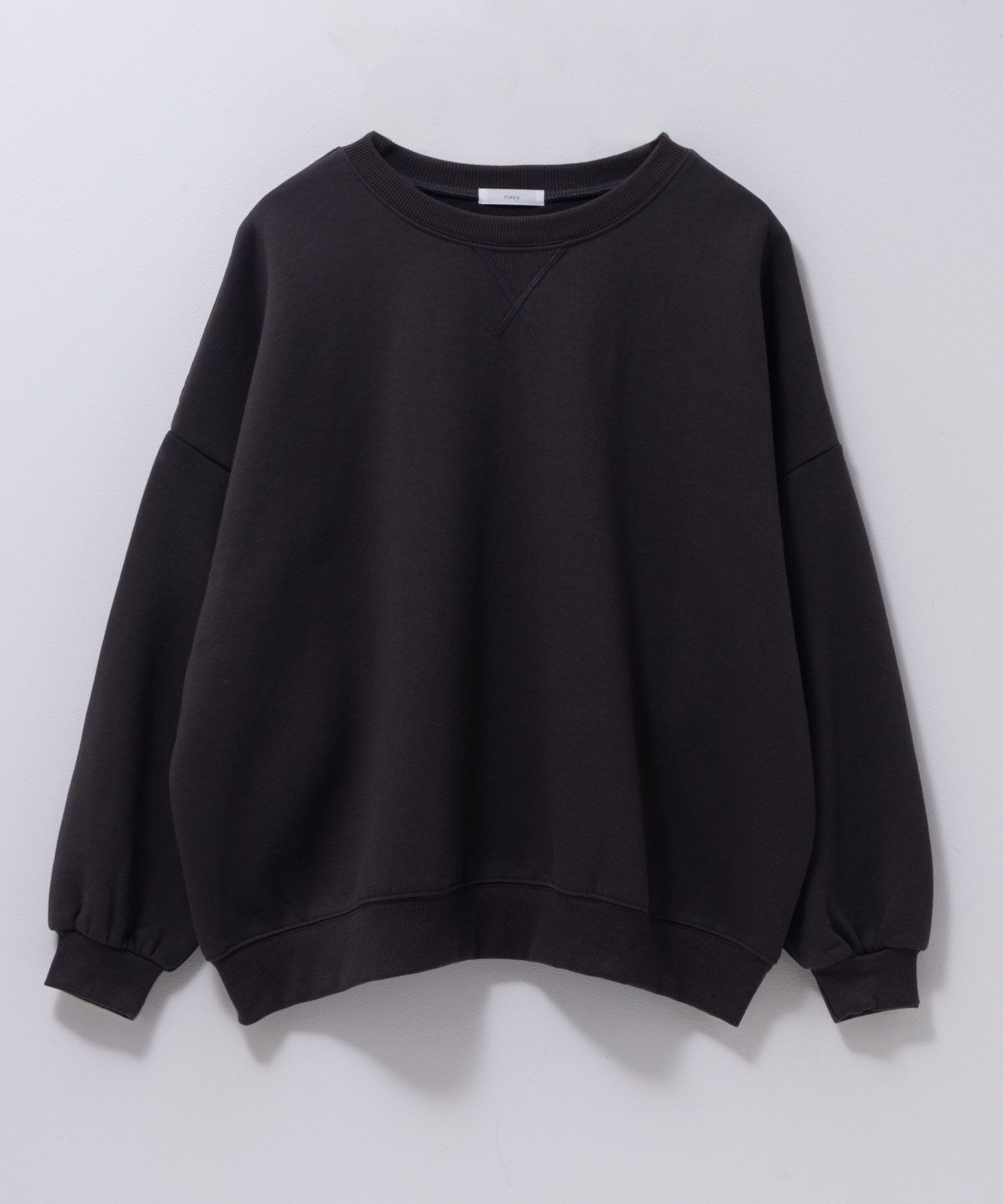 nAvy ガセットトレーナー レディース