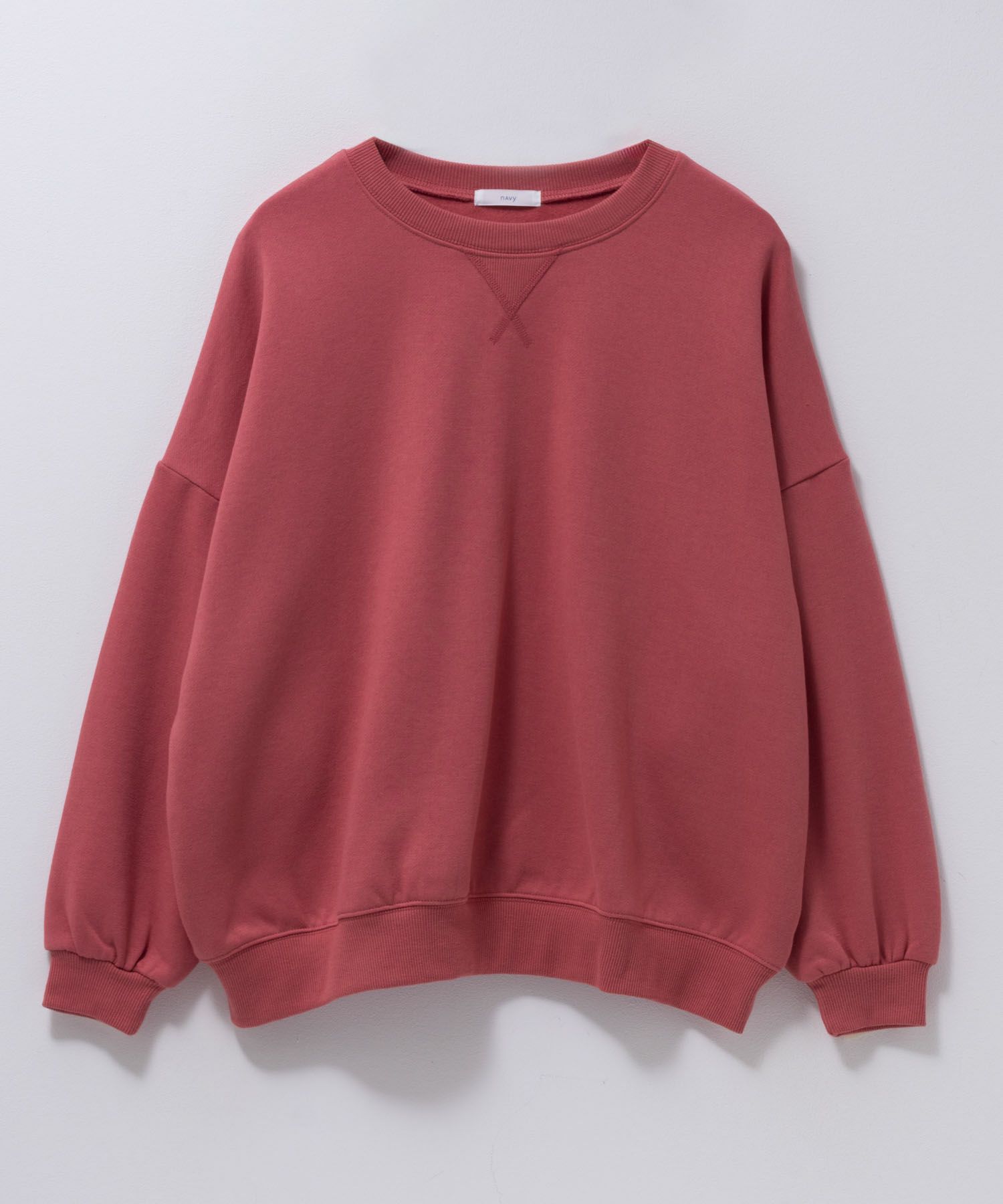 nAvy ガセットトレーナー レディース