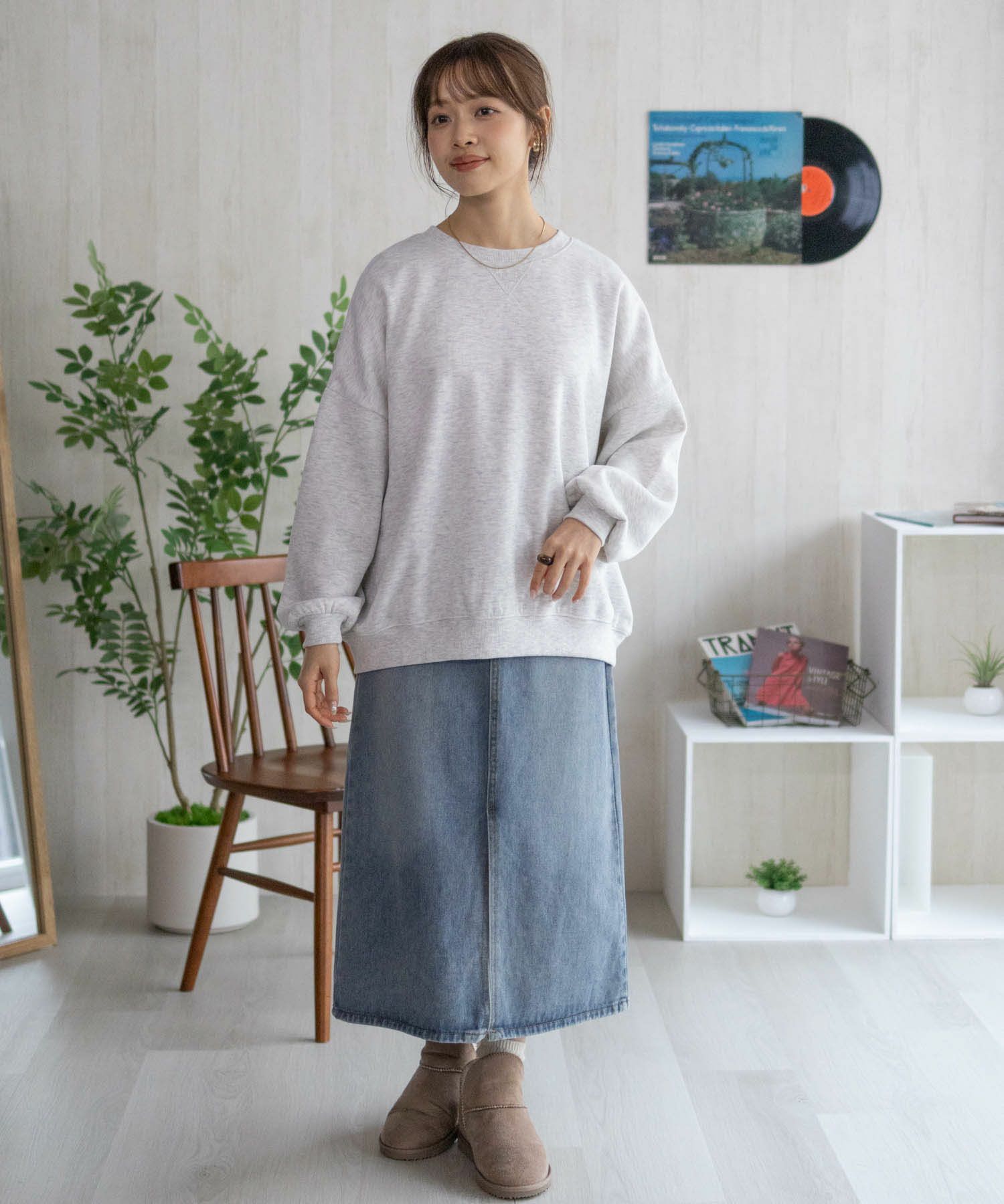 nAvy ガゼットトレーナー レディース商品画像-25