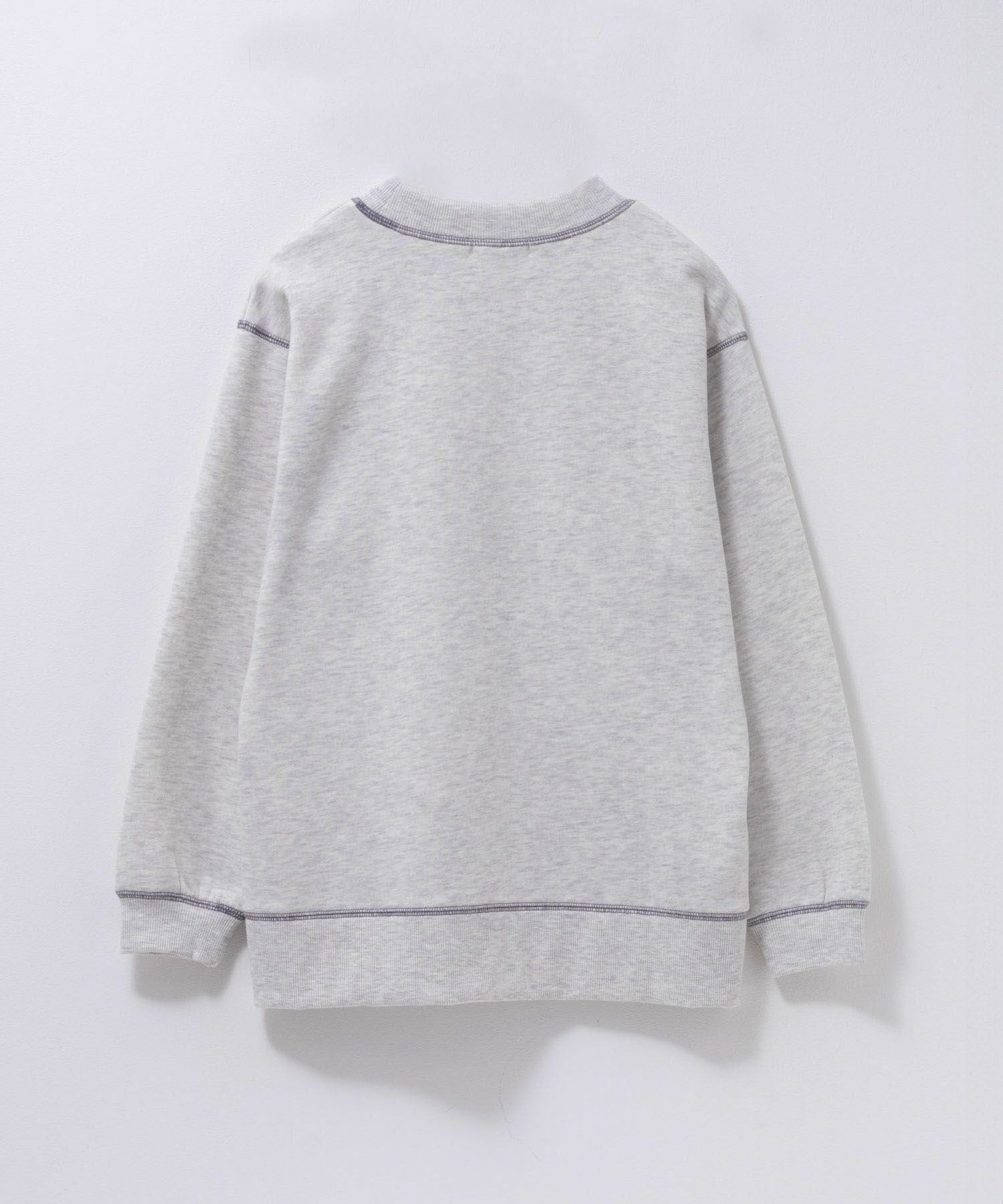 nAvy 配色ステッチトレーナー レディース