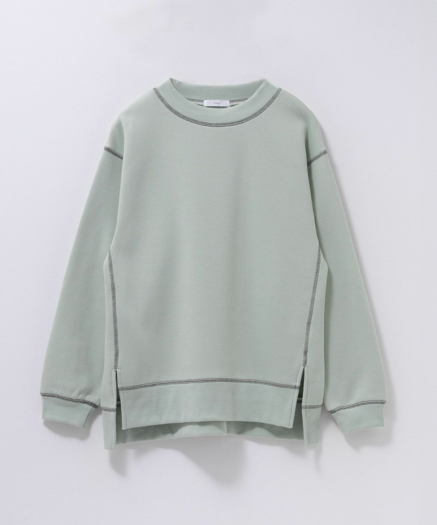 nAvy  配色ステッチトレーナー レディース商品画像-24