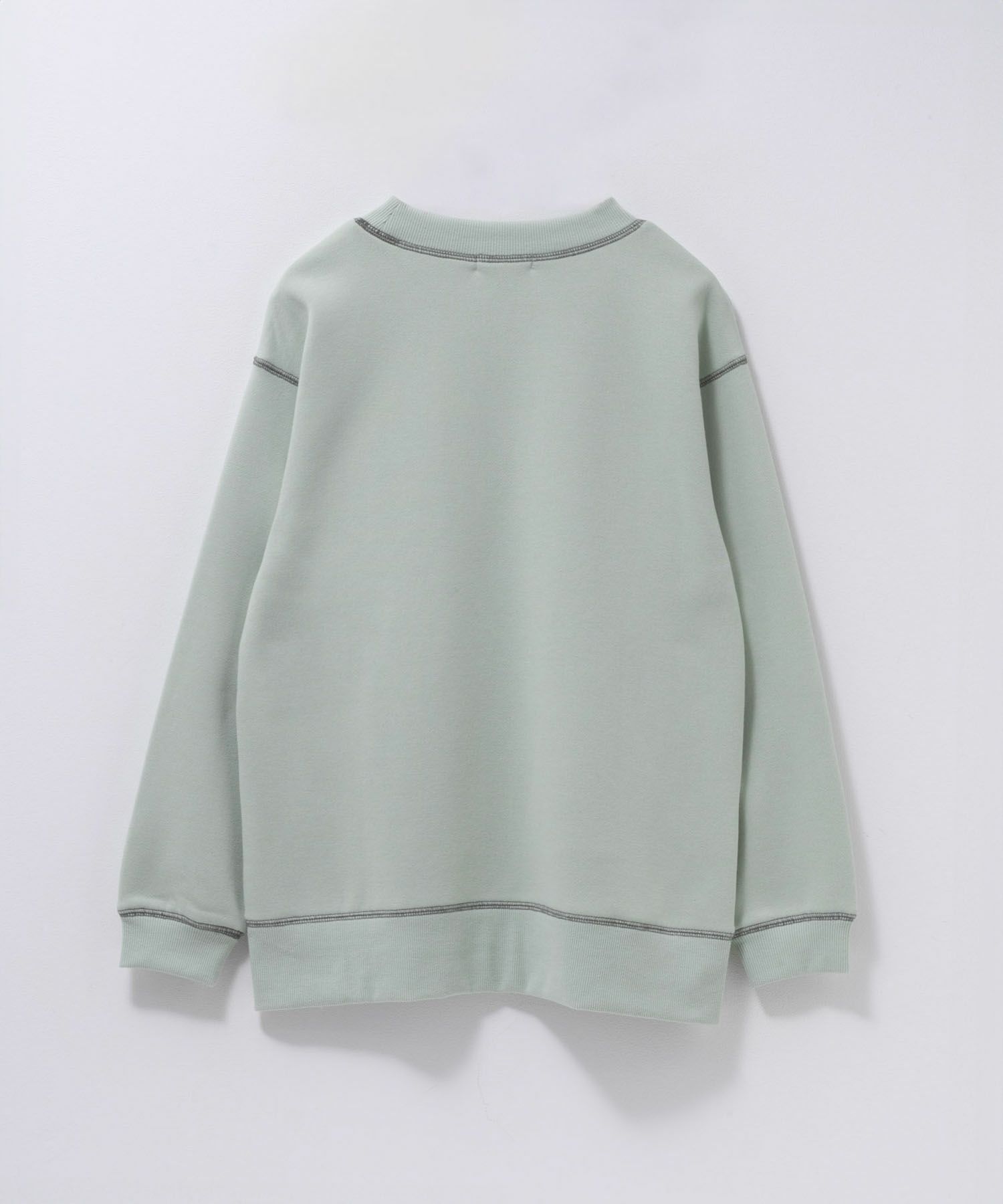 nAvy 配色ステッチトレーナー レディース