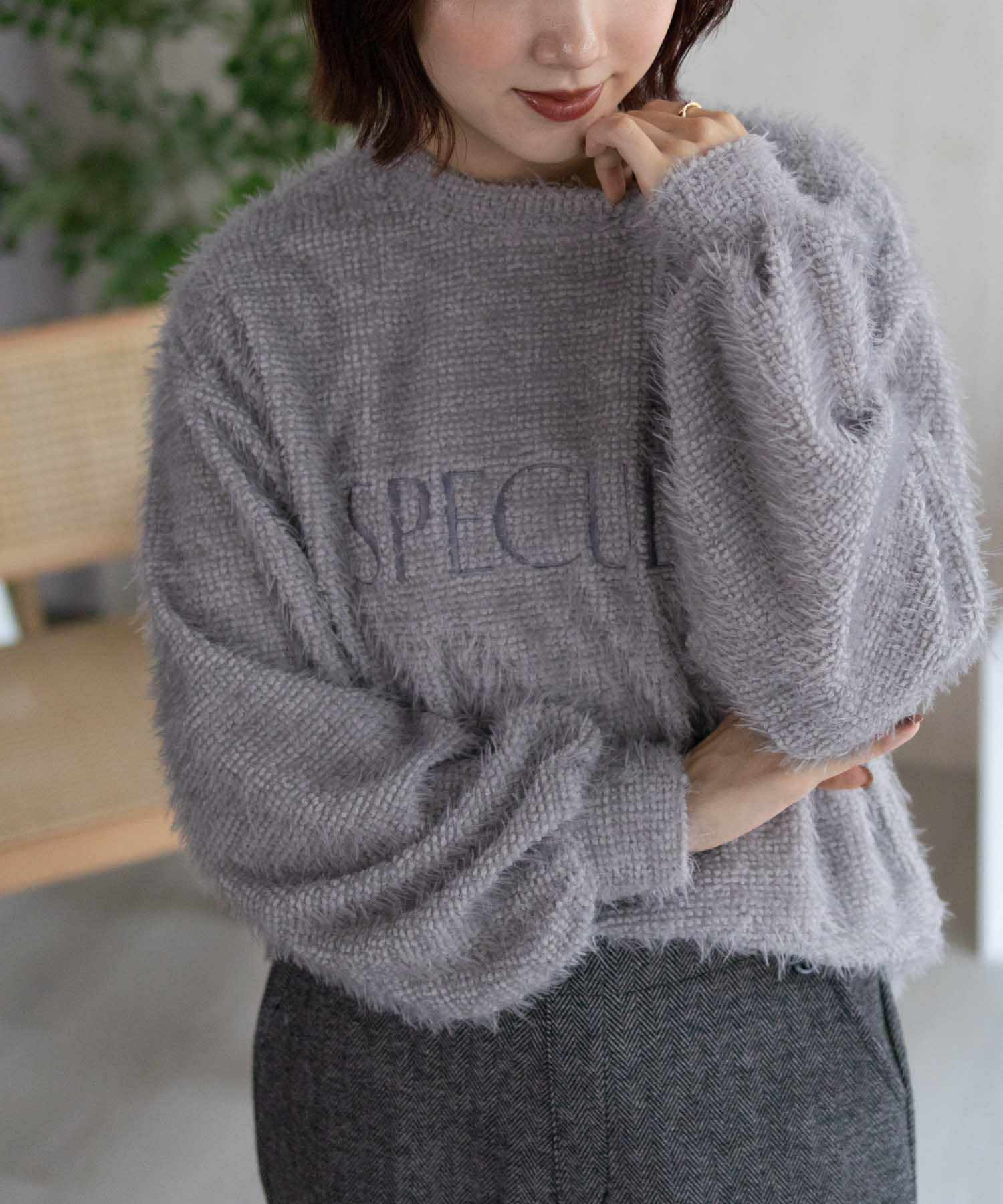 Howdy Marie  シャギーロゴプルオーバー レディース商品サムネイル-2