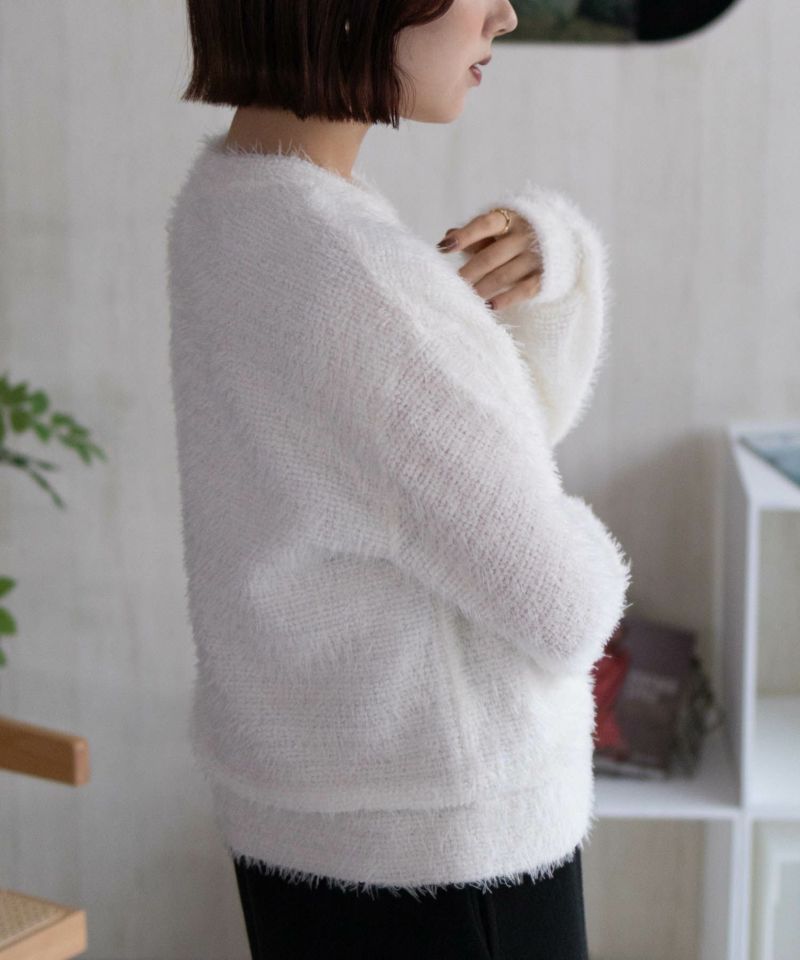 [期間限定価格]Howdy Marie  シャギーロゴプルオーバー レディース商品画像-7