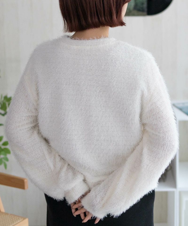 [期間限定価格]Howdy Marie  シャギーロゴプルオーバー レディース商品画像-8