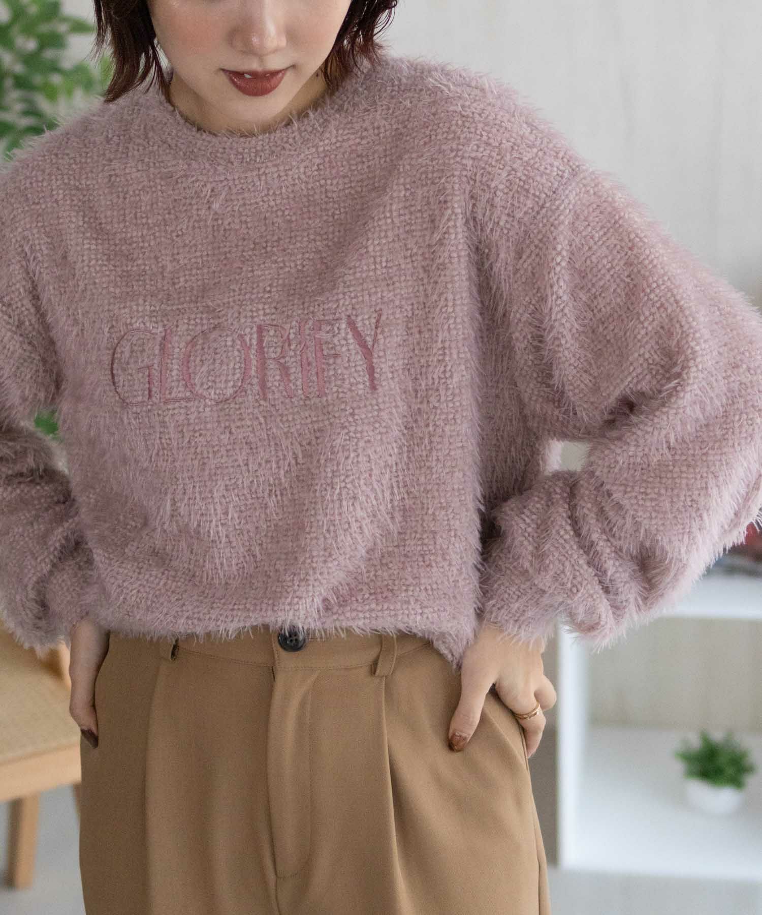 [期間限定価格]Howdy Marie  シャギーロゴプルオーバー レディース商品サムネイル-14