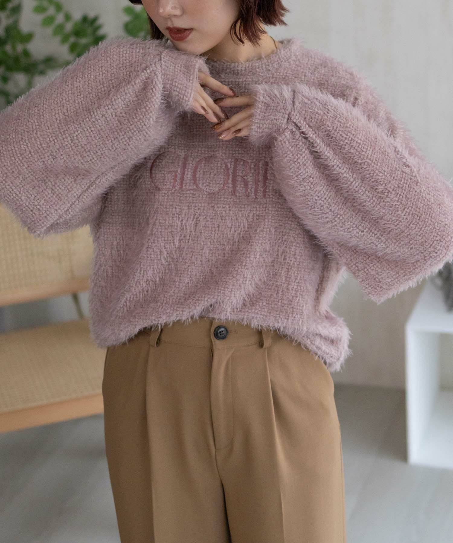 [期間限定価格]Howdy Marie  シャギーロゴプルオーバー レディース商品サムネイル-16