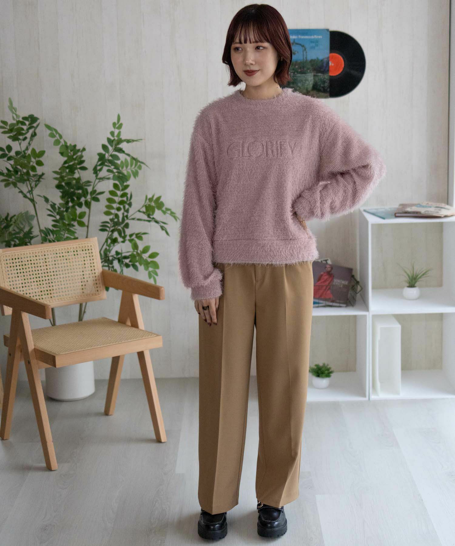 Howdy Marie  シャギーロゴプルオーバー レディース商品サムネイル-20
