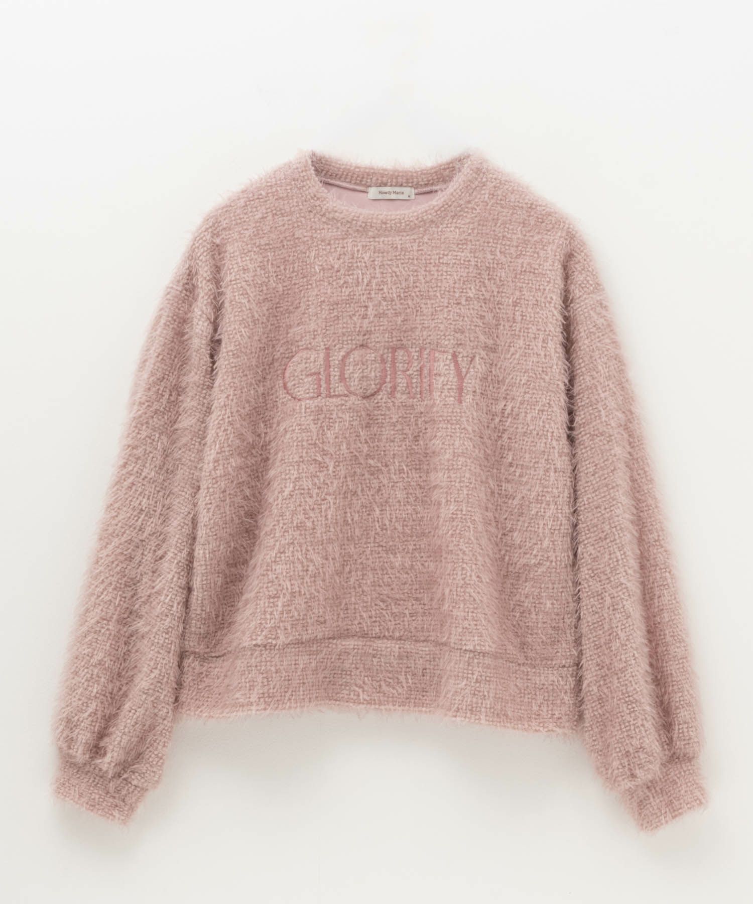 [期間限定価格]Howdy Marie  シャギーロゴプルオーバー レディース商品サムネイル-25