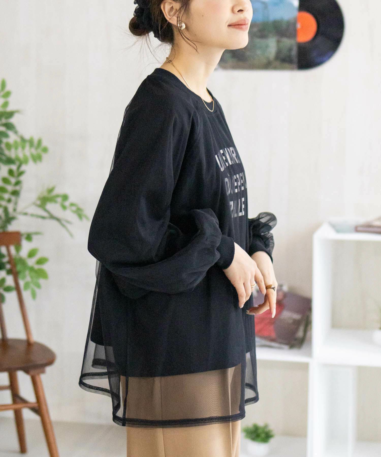 nAvy シアーラグランプルオーバー レディース