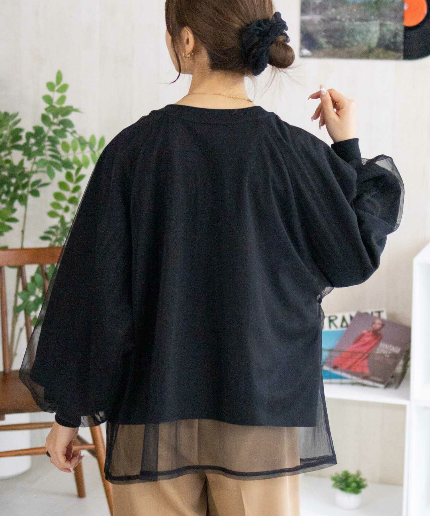 nAvy シアーラグランプルオーバー レディース