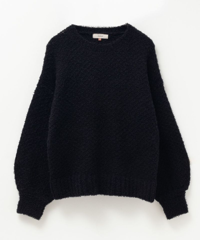 HusHusH  ツイード柄ニットプルオーバー レディース商品画像-18