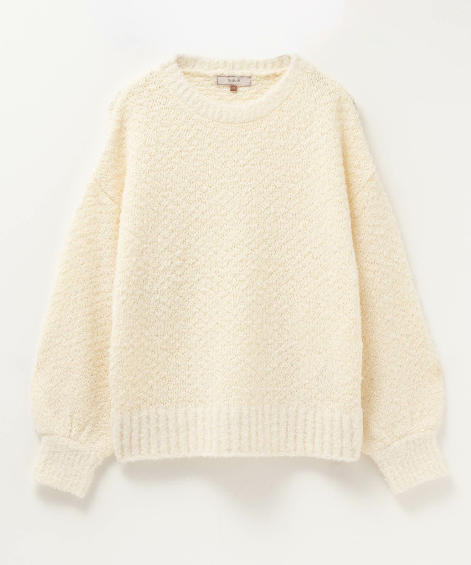 HusHusH  ツイード柄ニットプルオーバー レディース商品画像-20