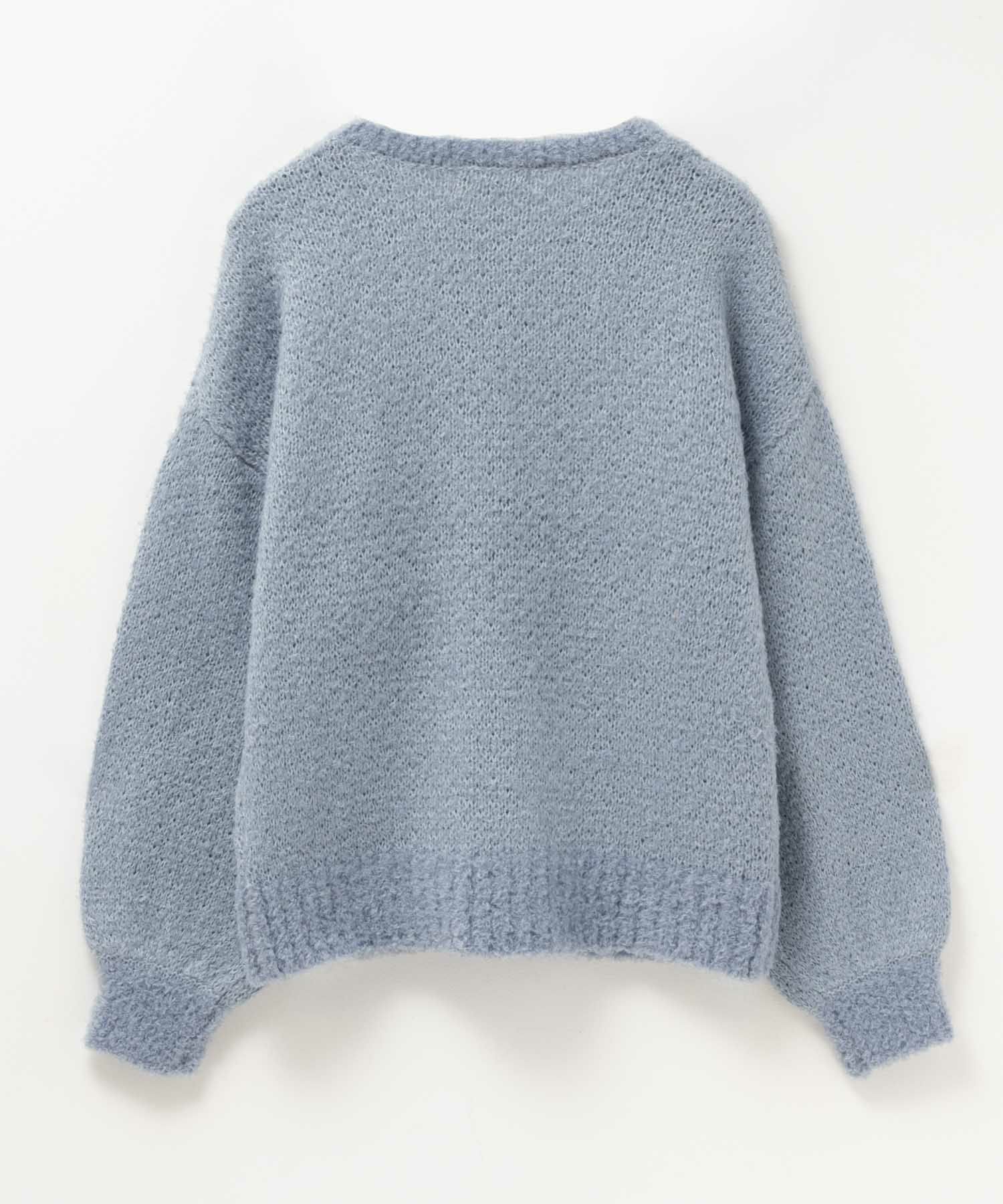HusHusH  ツイード柄ニットプルオーバー レディース商品画像-23