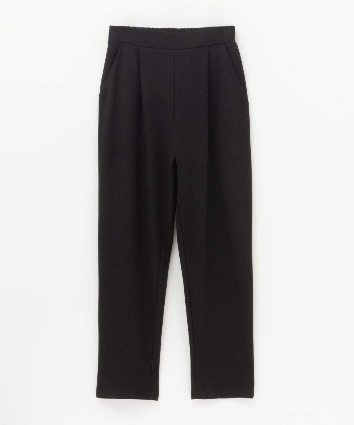 NAVY ボンディングテーパードパンツ レディース