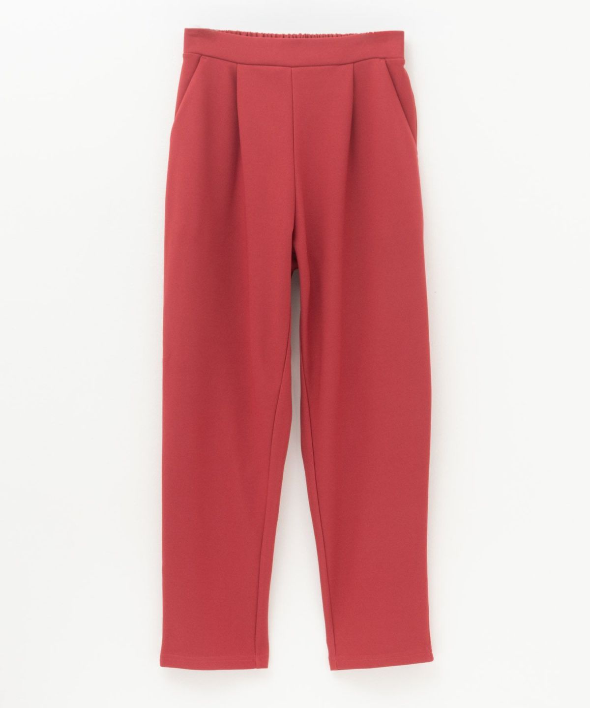 NAVY ボンディングテーパードパンツ レディース