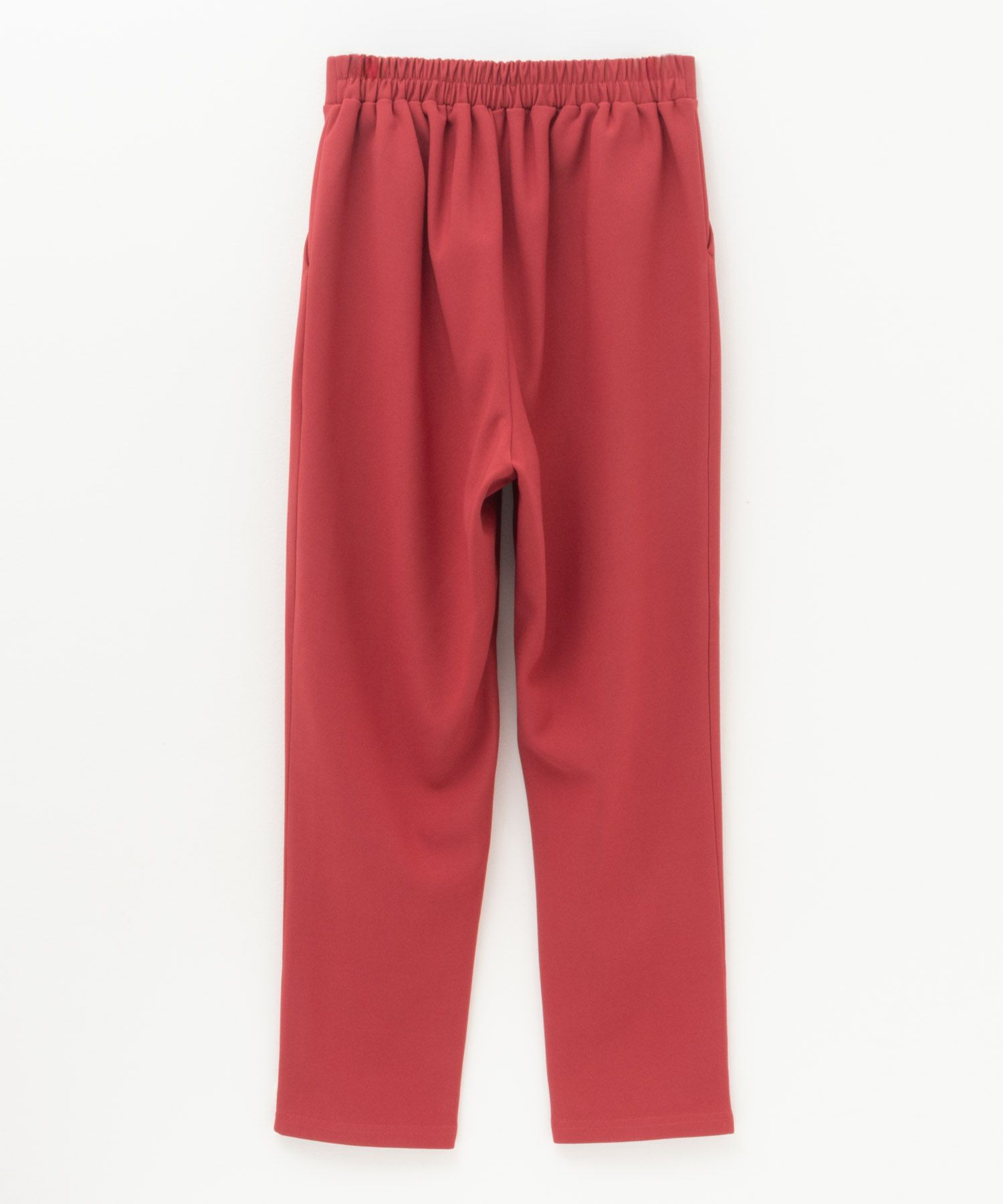 NAVY ボンディングテーパードパンツ レディース