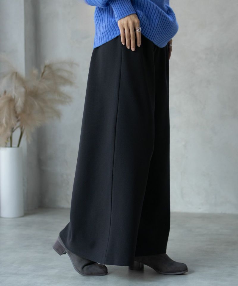 NAVY ボンディングワイドパンツ レディース商品画像-2