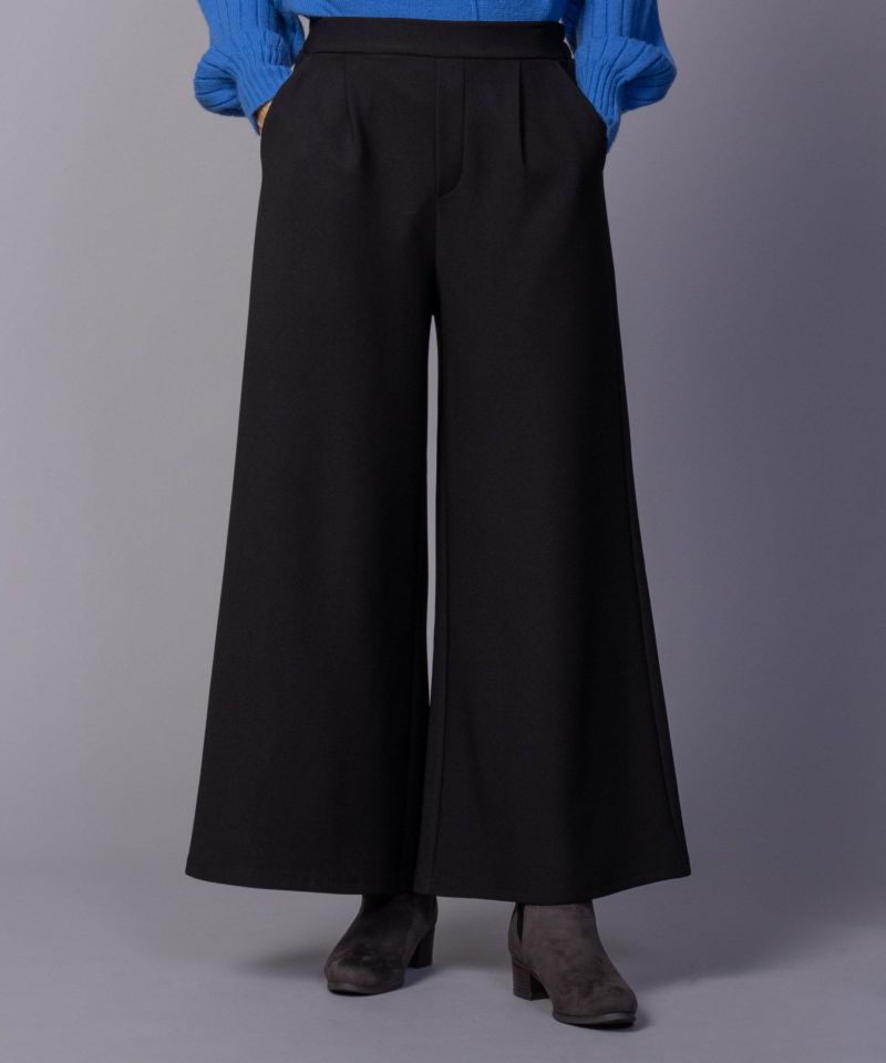 NAVY  ボンディングワイドパンツ レディース商品画像-17