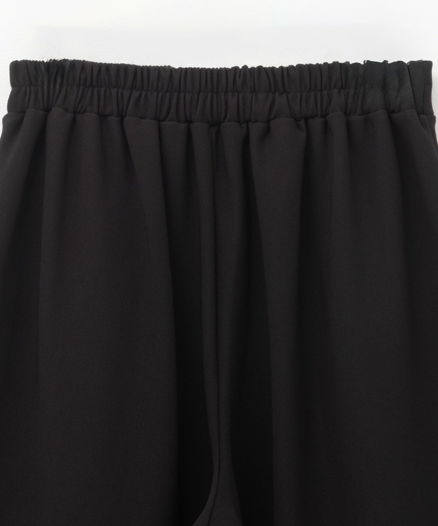 NAVY ボンディングワイドパンツ レディース