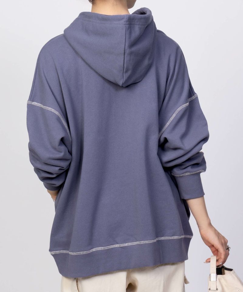 Dickies  裏毛ワッペンパーカー レディース商品画像-8