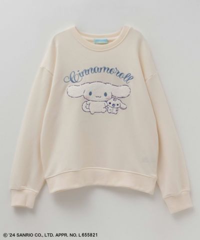 サンリオキャラクターズ シナモロール サガラトレーナー キッズ