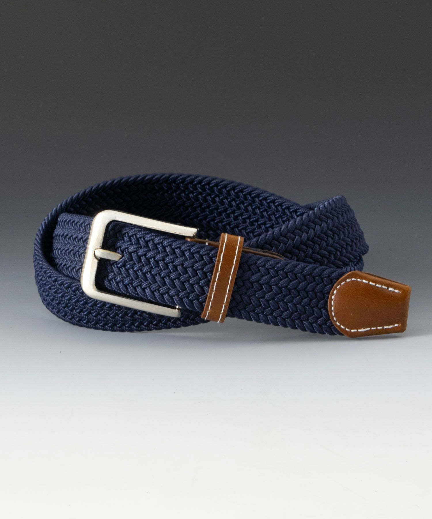 35mmゴムメッシュベルト メンズ