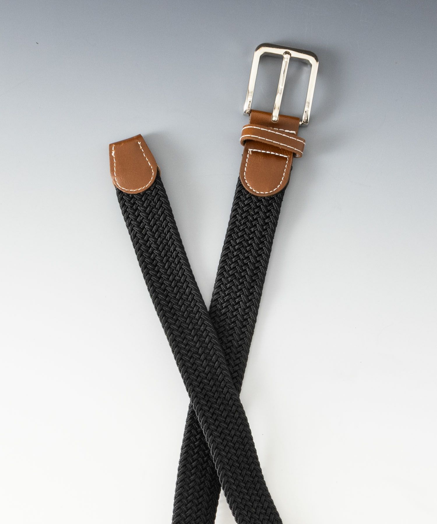 35mmゴムメッシュベルト メンズ商品画像-12