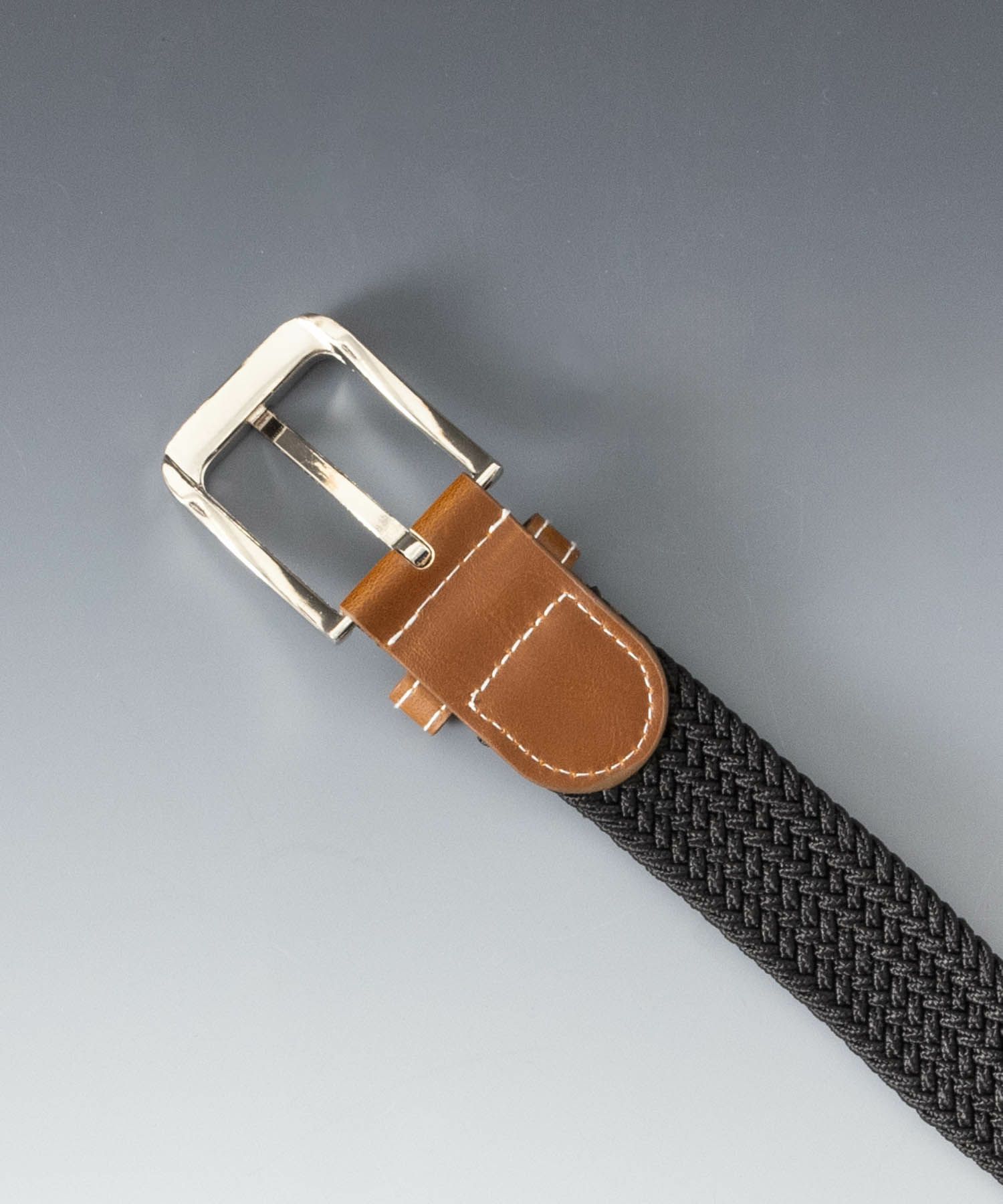 35mmゴムメッシュベルト メンズ商品画像-13