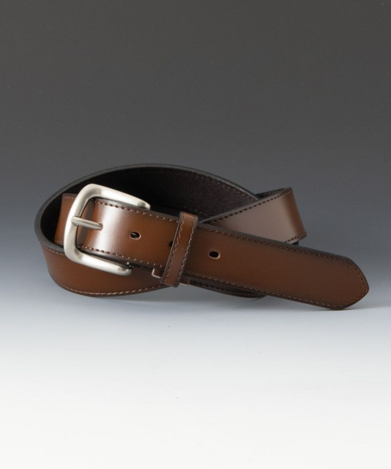 35mmエシカルレザーグラデーション塗装ベルト メンズ商品画像-1