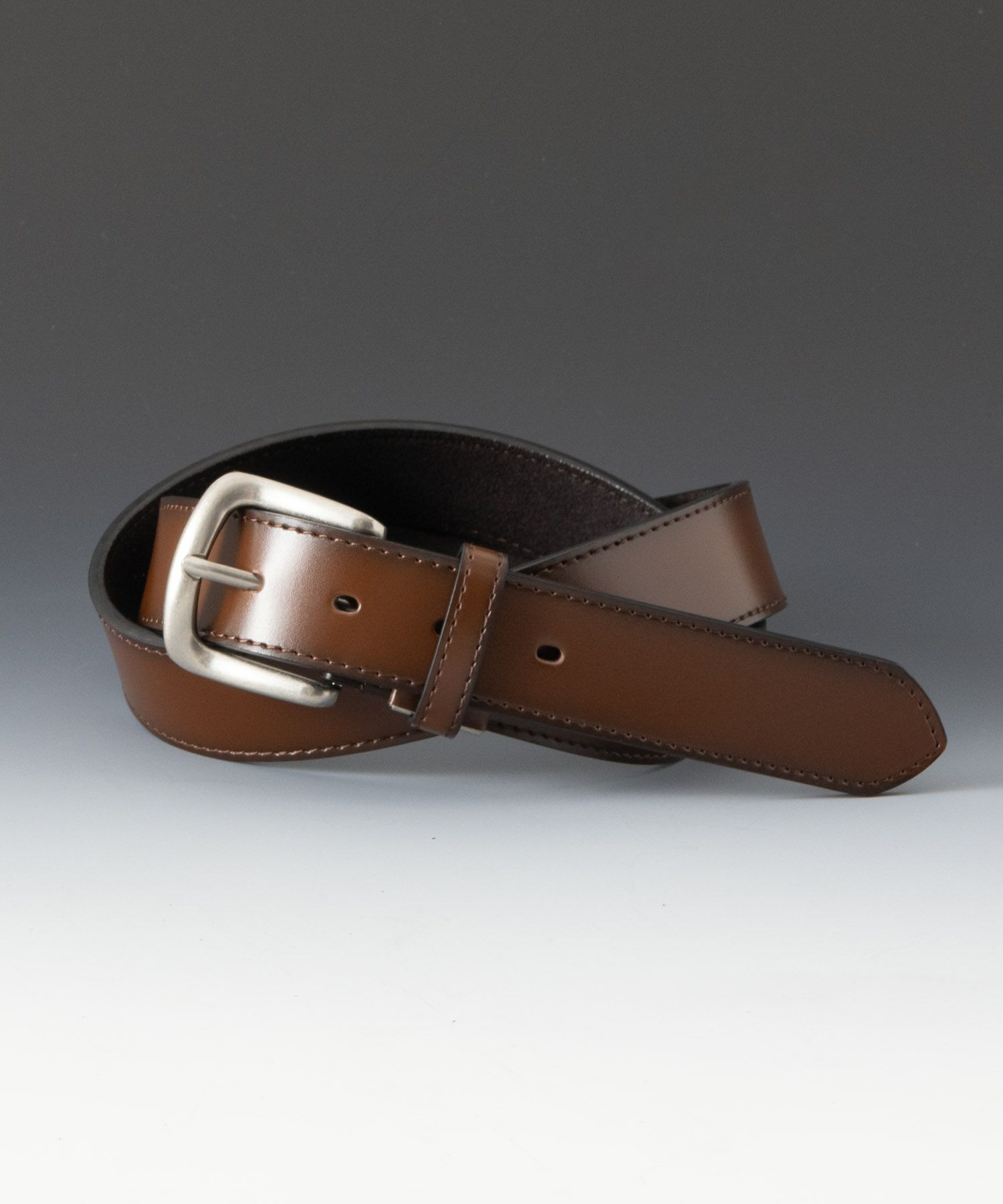 35mmエシカルレザーグラデーション塗装ベルト メンズ商品画像-1
