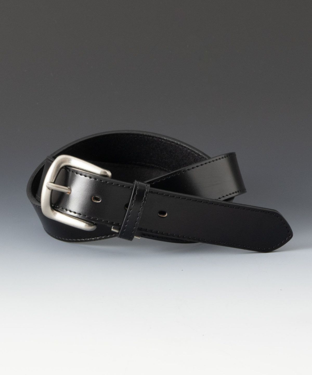 35mmエシカルレザーグラデーション塗装ベルト メンズ