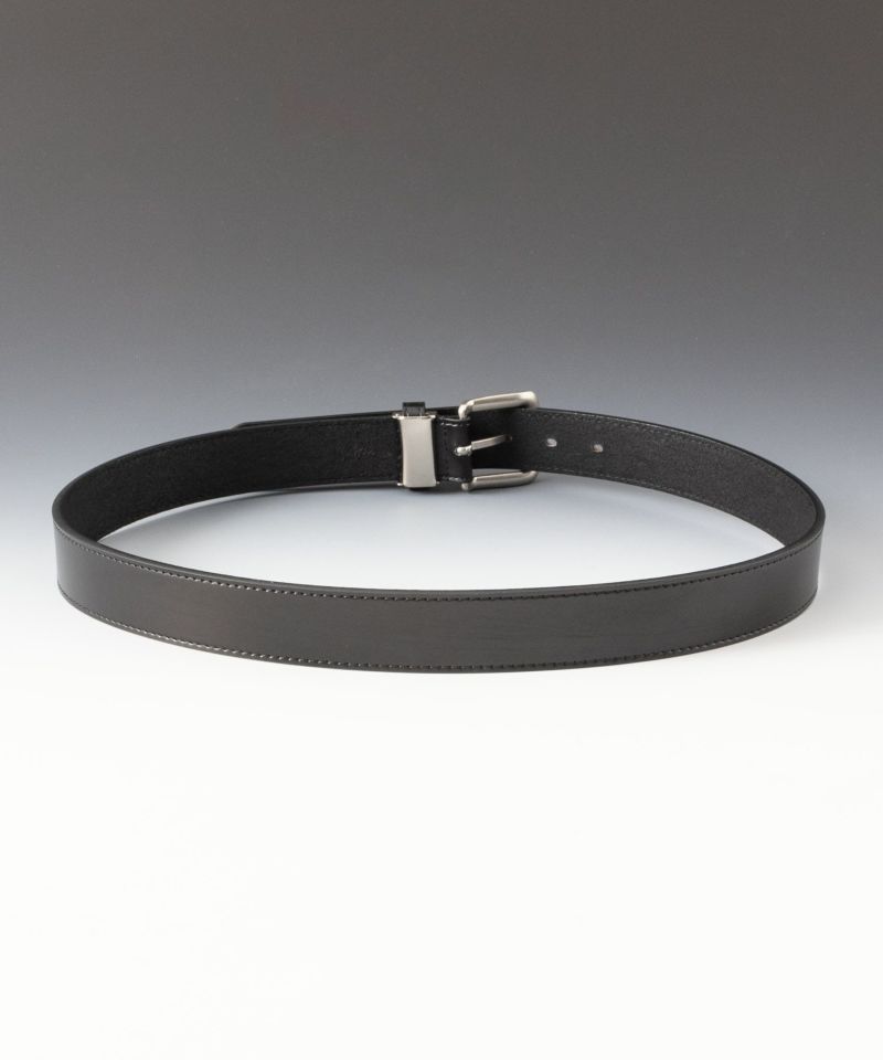 35mmエシカルレザーグラデーション塗装ベルト メンズ商品画像-4