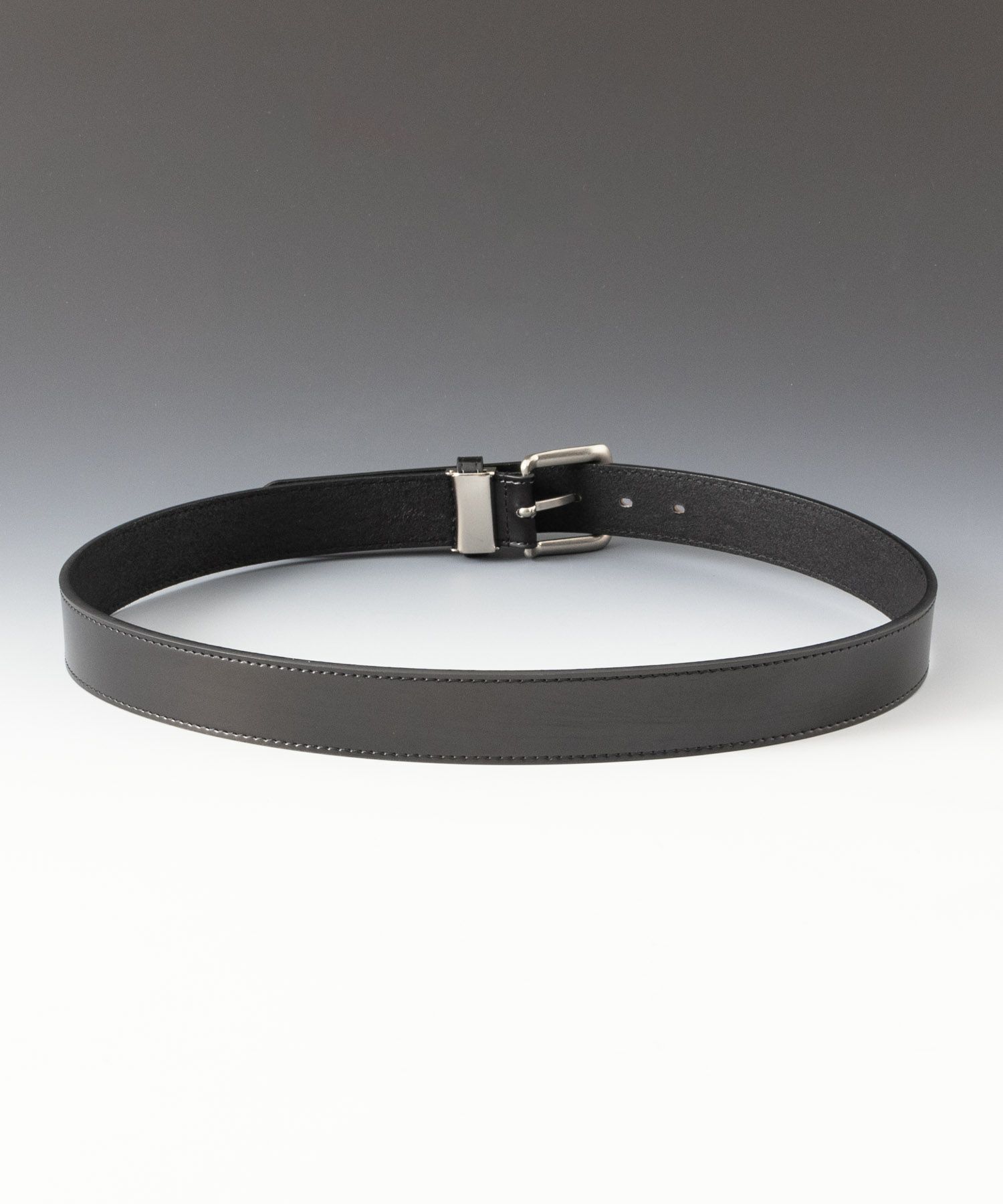 35mmエシカルレザーグラデーション塗装ベルト メンズ商品画像-4