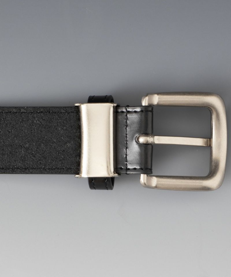 35mmエシカルレザーグラデーション塗装ベルト メンズ商品画像-5