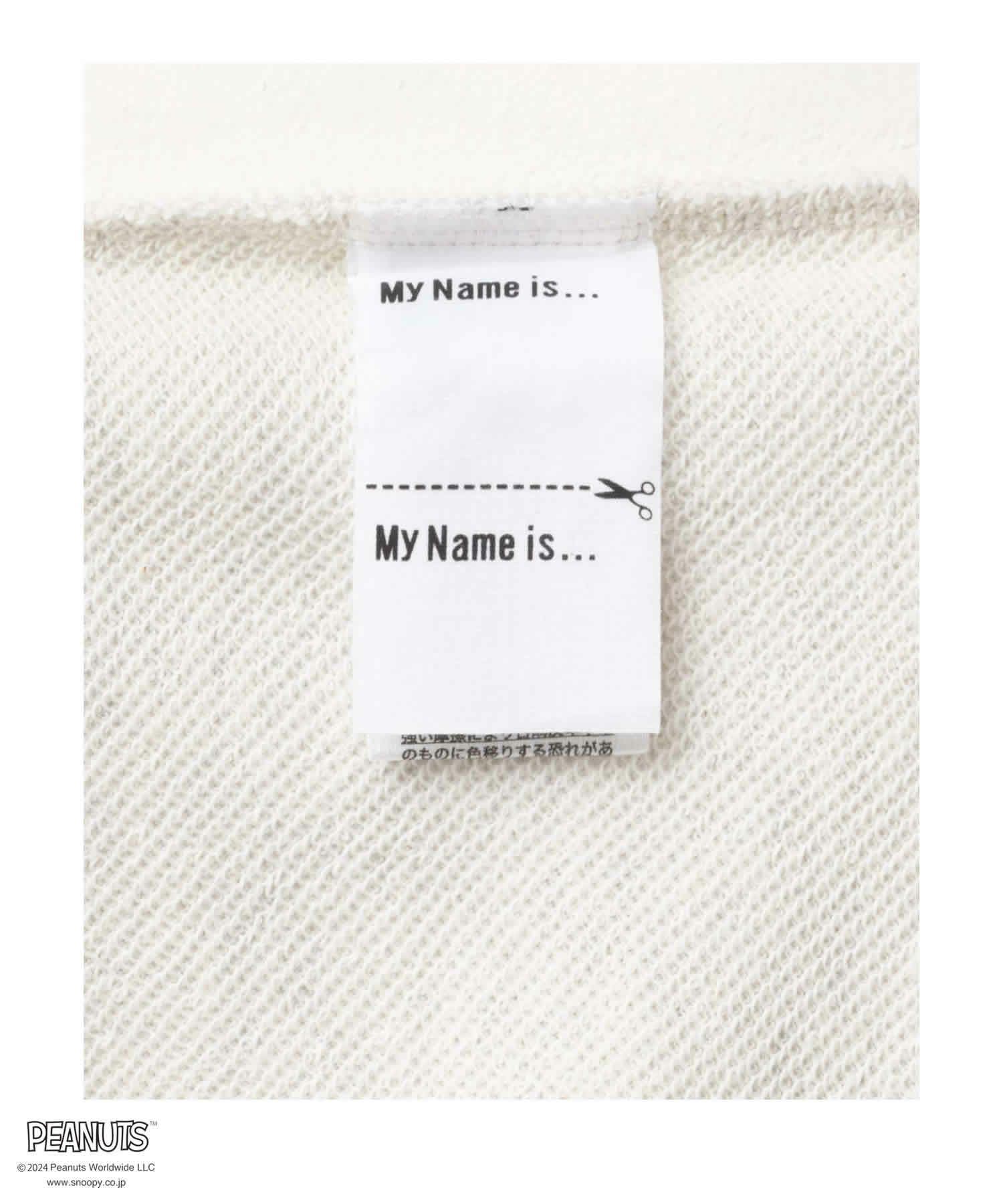 PEANUTS SNOOPY 袖配色トレーナー キッズ商品画像-4