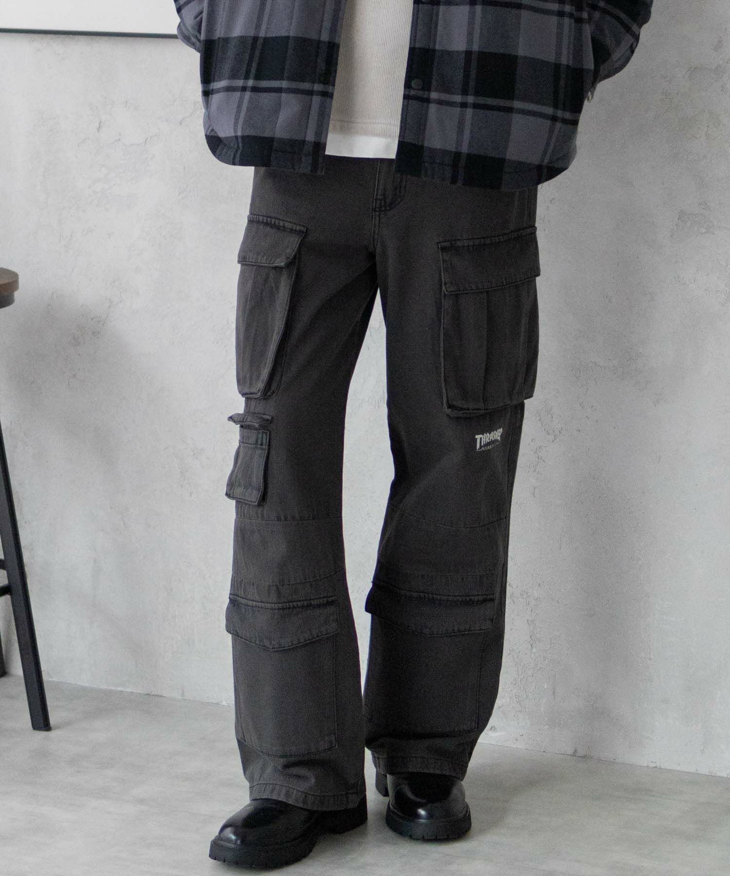 THRASHER  9ポケットデニムカーゴパンツ メンズ商品画像-3