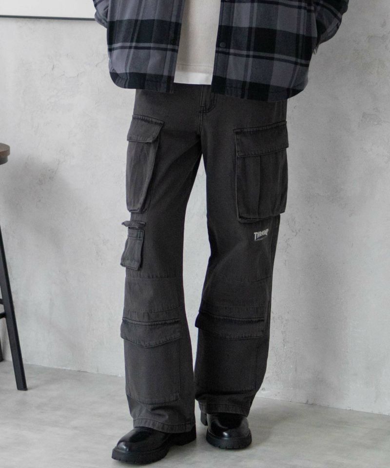 THRASHER  9ポケットデニムカーゴパンツ メンズ商品画像-3