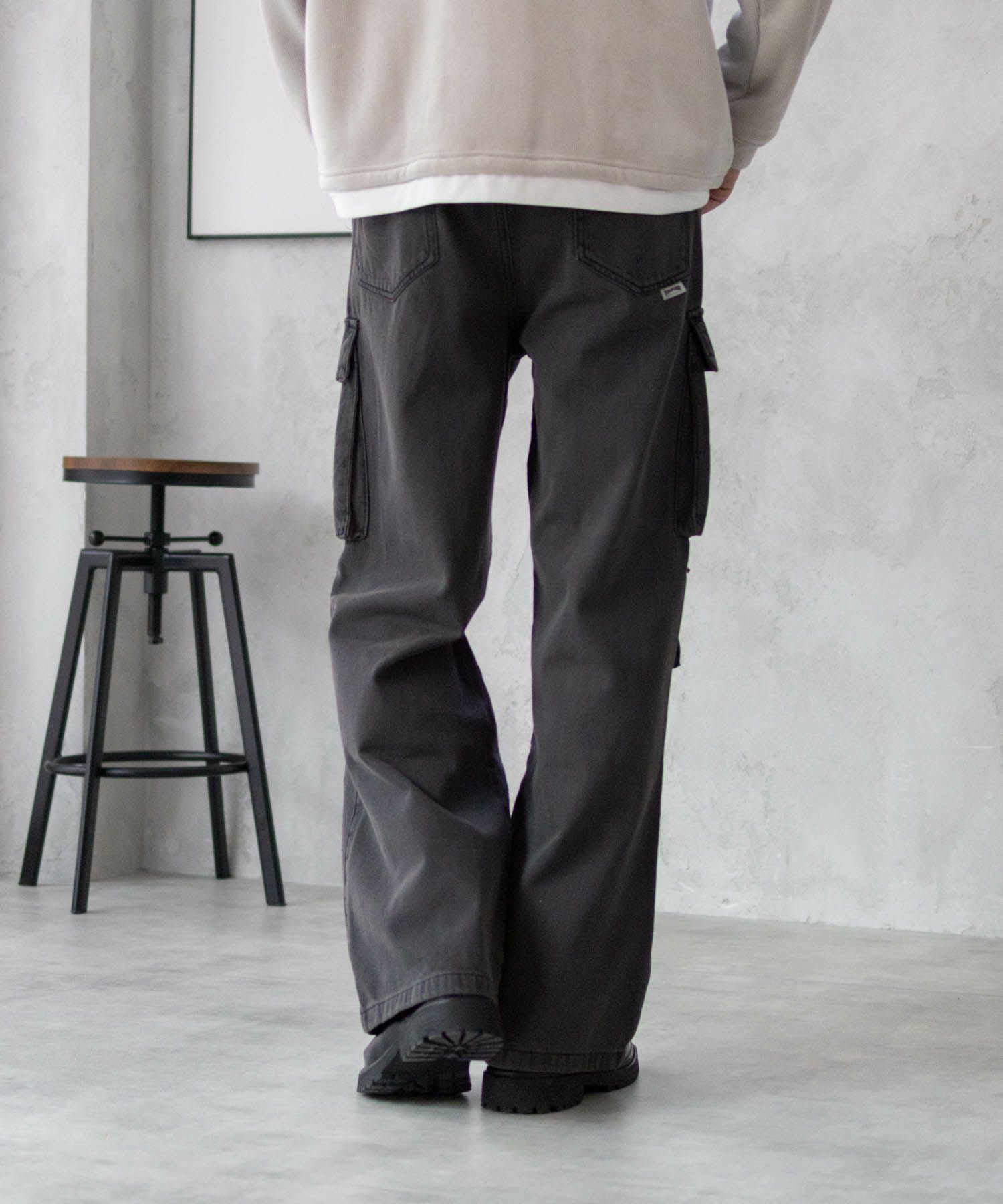 THRASHER 9ポケットデニムカーゴパンツ メンズ商品画像-7