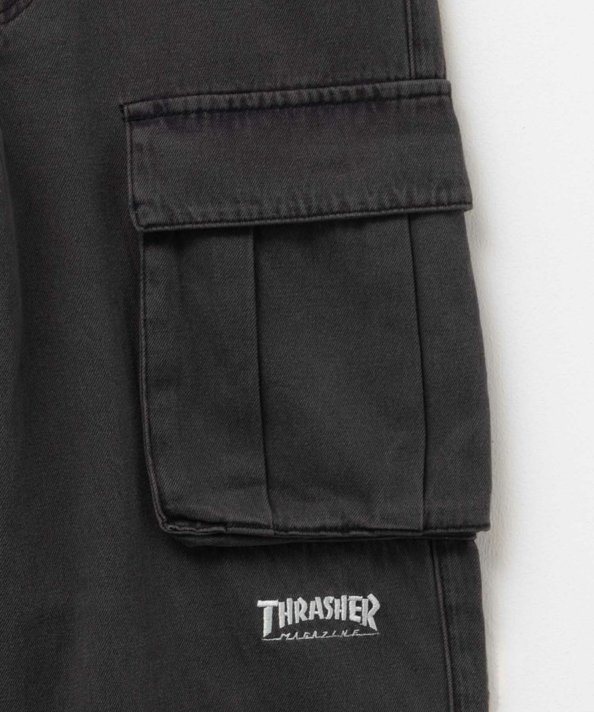 THRASHER 9ポケットデニムカーゴパンツ メンズ