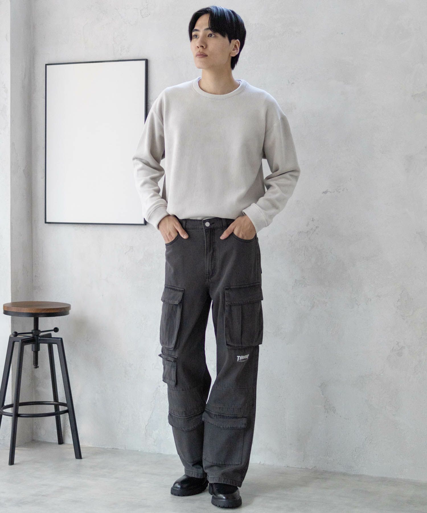 [期間限定価格]THRASHER  9ポケットデニムカーゴパンツ メンズ商品サムネイル-29